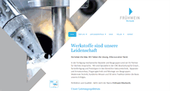 Desktop Screenshot of mechanik-fruehwein.de