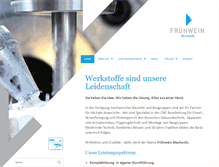 Tablet Screenshot of mechanik-fruehwein.de